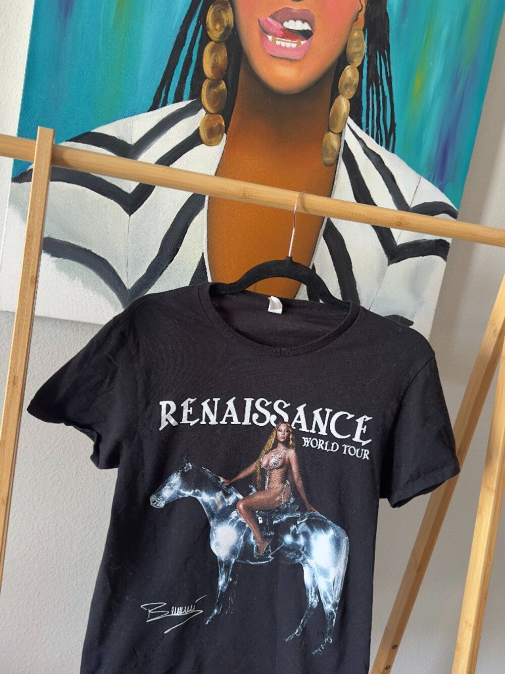 Beyoncé Renaissance World Tour Graphic Tee (From Bootlegger) | Black | Small